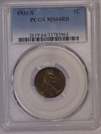 1931 S Lincoln Wheat Cent MS64 RB 33783964