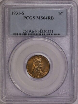 1931 S Lincoln Wheat Cent MS64 RB 14550521