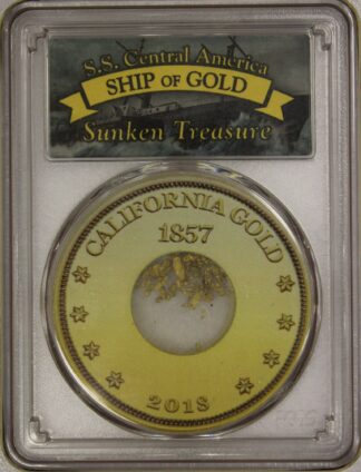 AUCTION- 2018-1857 California Gold from SS Central America Gold Nuggets