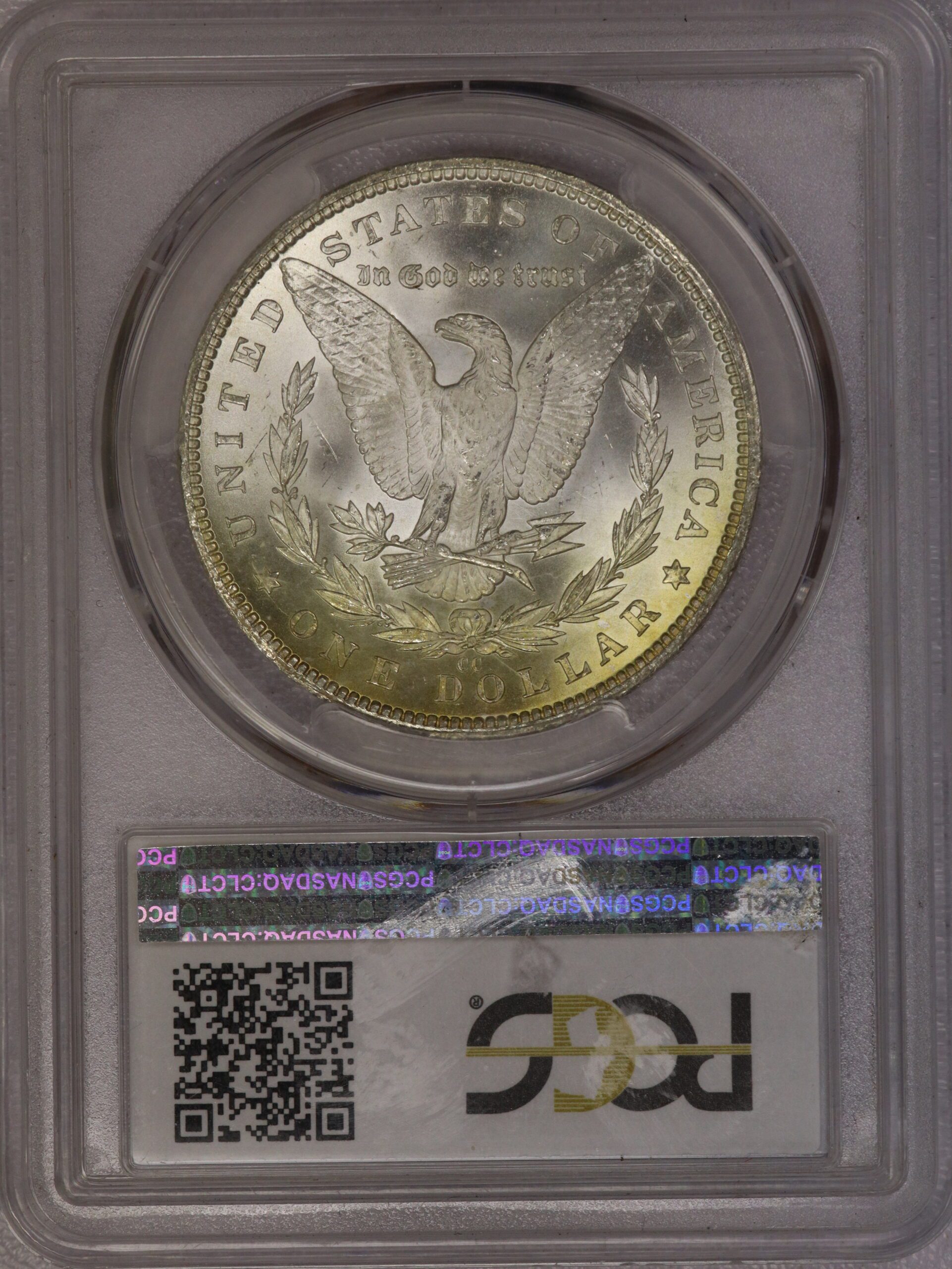 1883 CC Morgan Dollar MS66 PCGS - Image 2