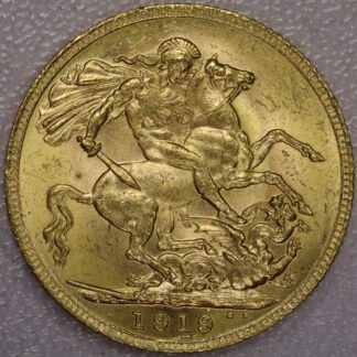 1918 Gold Sovereign United Kingdom