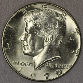 AUCTION-   1970-D Kennedy Half Dollar UNC
