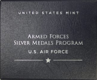 2022 US Mint Armed Forces US Air Force One Ounce Silver Medal OGP & COA