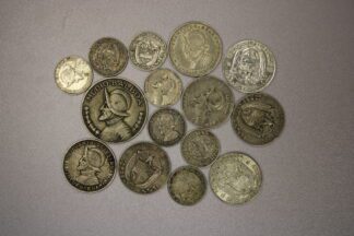 1933 to 1962 Panama Silver Coins Over Two Troy Ounces