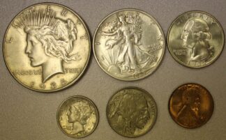 1935 Year Set Dollar Thru Cent AU to UNC