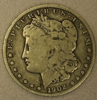 AUCTION-   1902-S Morgan Silver Dollar VG