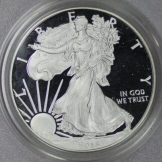 AUCTION-   2015-W Proof Silver Eagle No Box No Papers