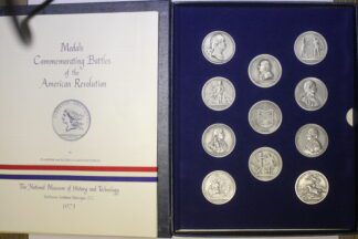 1973 US Mint America's First Medals Pewter Battles of Revolution OGP