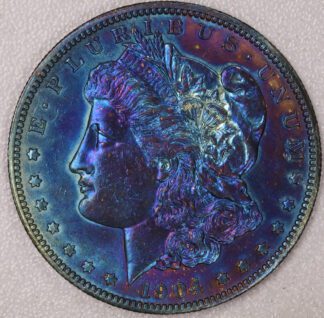 Auction - ARTIFICIALLY TONED! 1904 O Morgan Dollar
