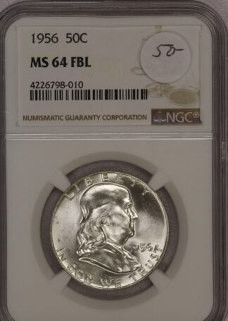 1956 Franklin NGC MS64 FBL