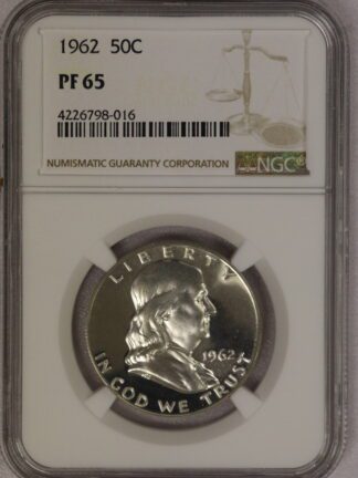 1962 Franklin NGC PF65