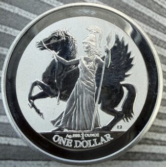 2017 Great Britain 1 oz .999 Silver Virgin Island