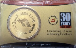 30 Years Dubai Gold Round 30 grams 999.9