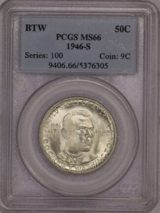 1946-S Booker T Washington Half Dollar PCGS MS66
