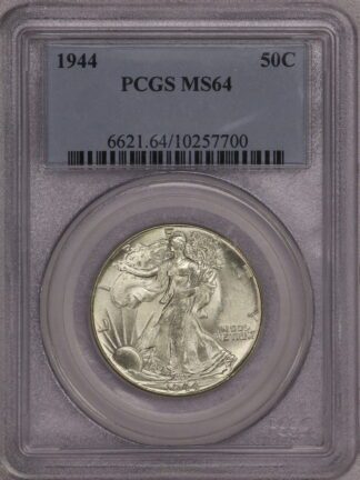 1944 Walking Liberty Half Dollar PCGS MS64