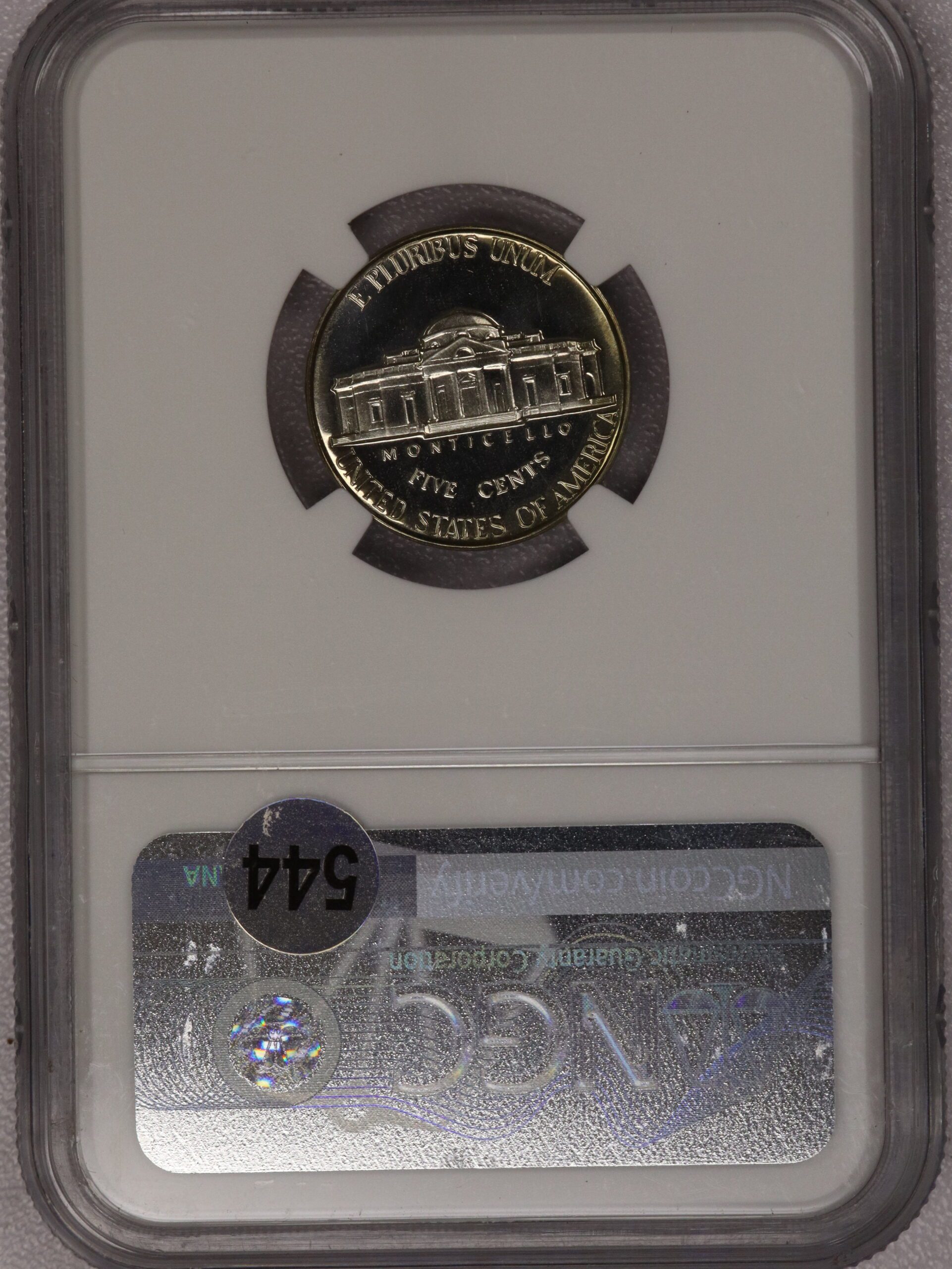 1955 Jefferson Nickel NGC PF 68* - Image 2