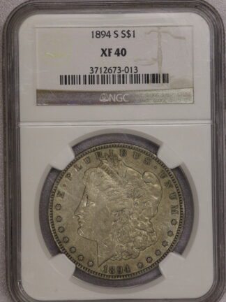 1894-S Morgan Dollar NGC XF40