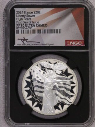 2024 France S30E Liberty Sower Mercanti Signed NGC PF70