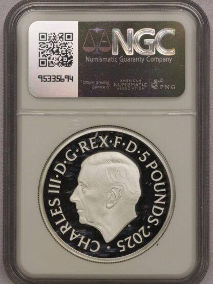 2025 Britannia & Liberty 2 oz Silver G. Britain PF70 – Portsmouth