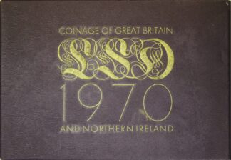 AUCTION-   1970 Great Britain Proof Set OGP Last Set of Pre-Decimal Coinage