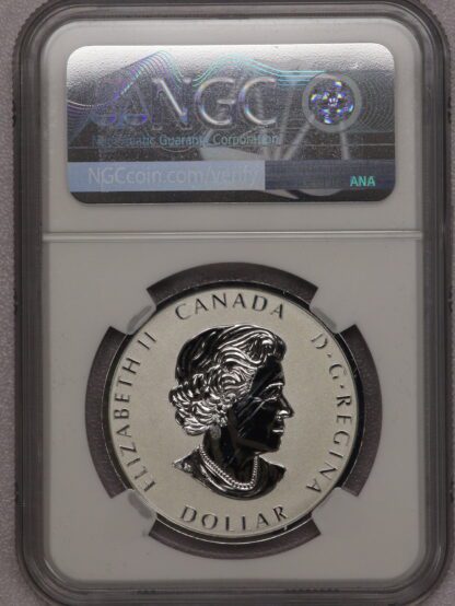 2021 1 oz Silver Peace Dollar Canada PF70 NGC Taylor Signed Label