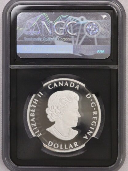 2020 1 oz Silver Peace Dollar Canada PF70 NGC Taylor Signed BLACK