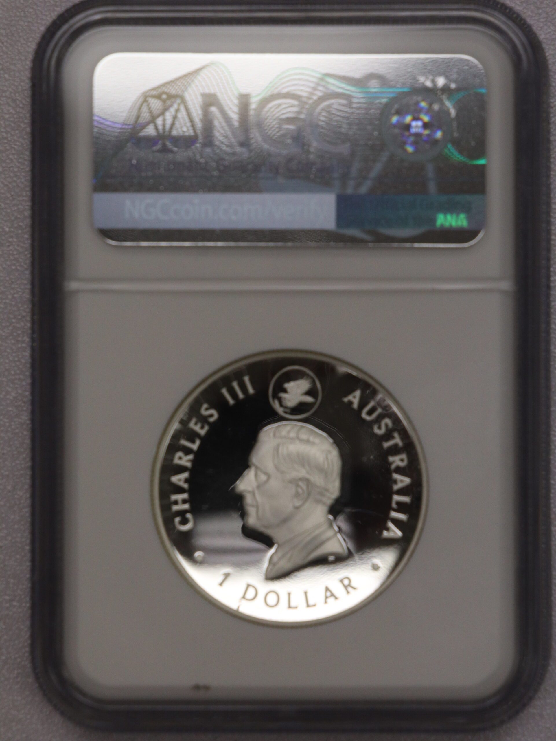 2024 Australian Wedge-Tailed Eagle 10th Anniv Gilt High Relief FDOI NGC PF 70 UC - Image 2