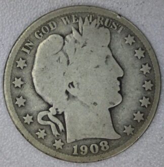 1908-O Barber Half Dollar Good