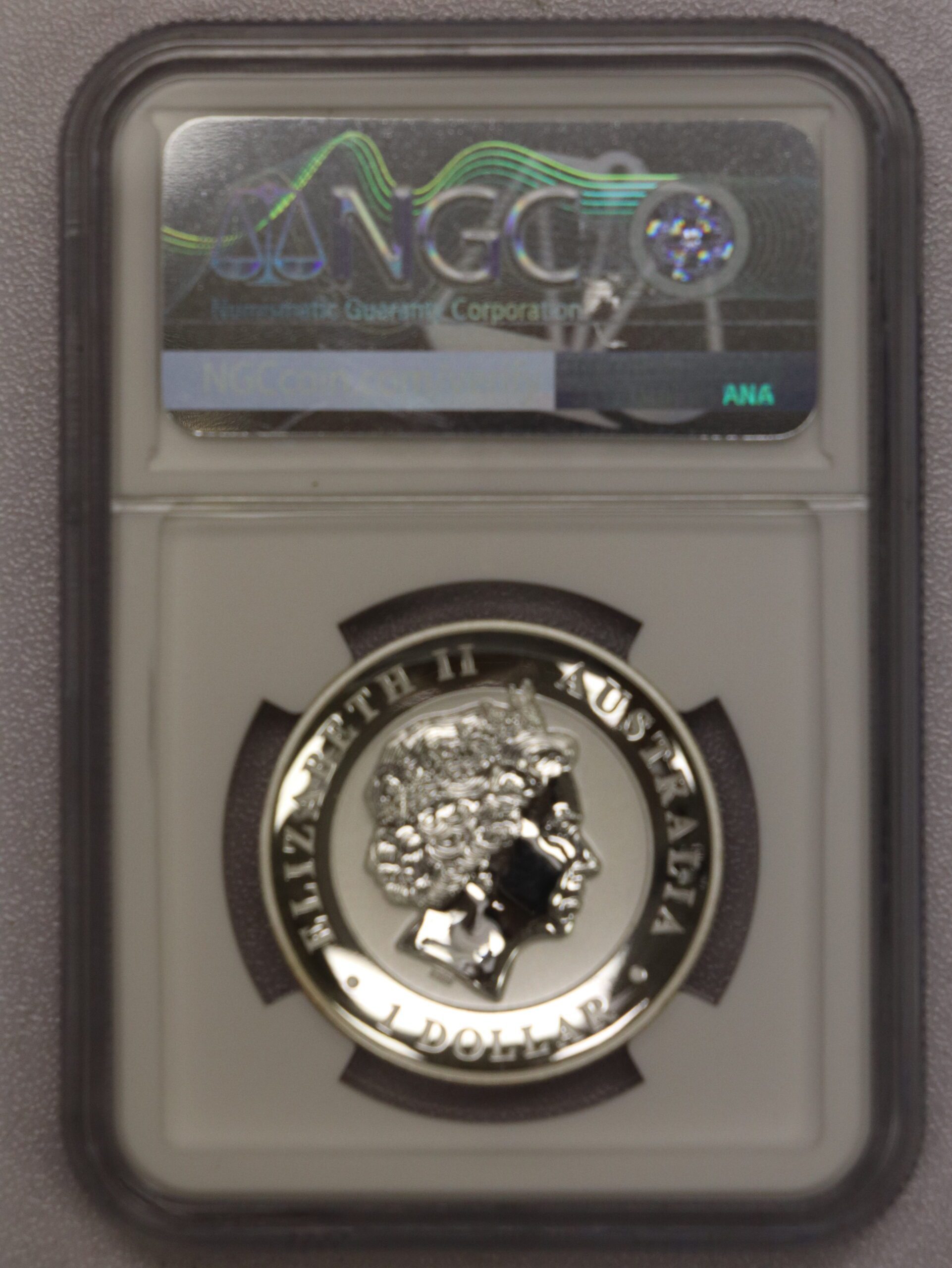 2017P Australia $1 Wedge-Tailed Eagle NGC MS70 - Image 2