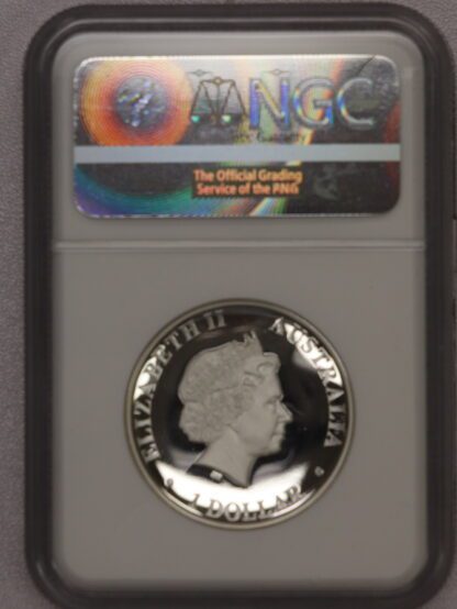 2018P Australian $1 1 Oz Silver Wedge-Tailed Eagle High Relief NGC