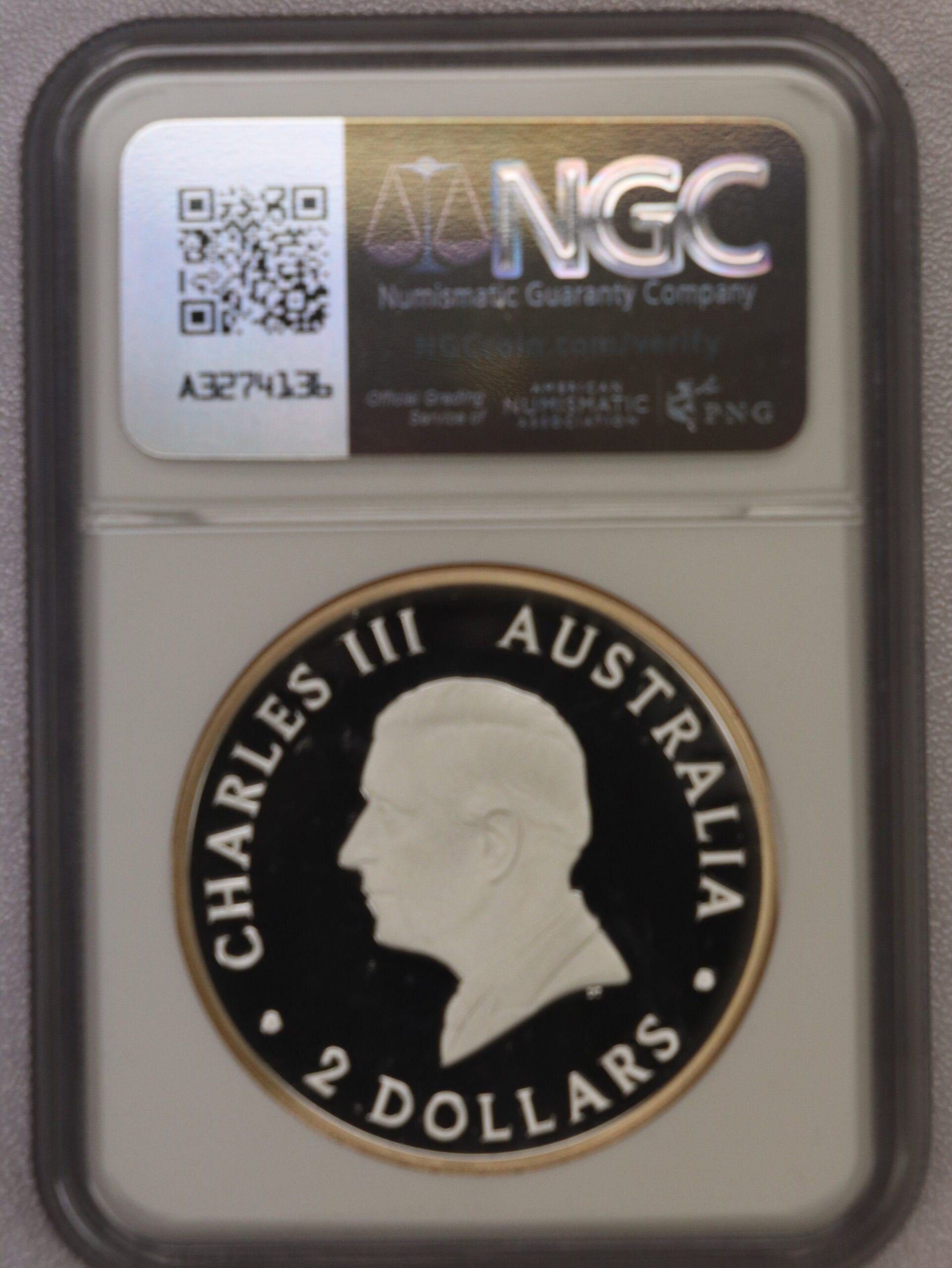 2025 Australian $2 2 Oz Wedge-Tailed Eagle Gilt-Ultra High Relief FDOI NGC PF70 UC - Image 2