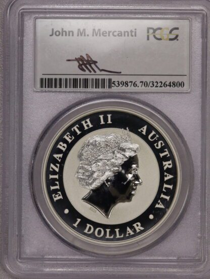 2015-P Australian $1 One Ounce Wedge-Tailed Eagle PCGS MS70