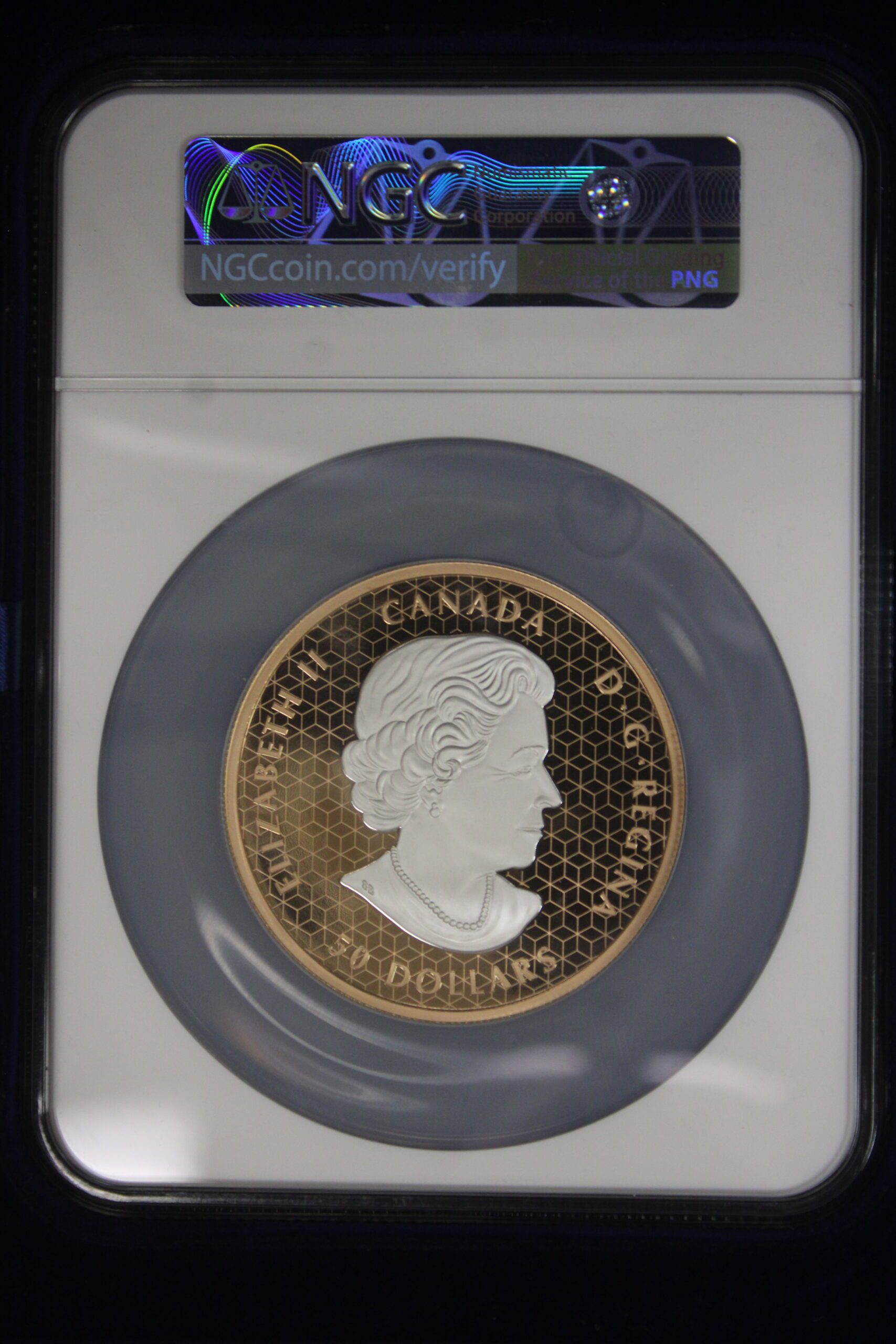 2023 Canadian 5 Oz Peace Dollar Rose Gilt Pulsating NGC FDOI PF70 UCAM - Image 2
