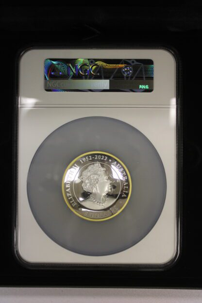 2023 5 oz Australia $8 Wedge-Tailed Eagle High Relief-Gilt FDOI