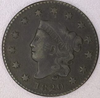 Auction - 1820 Coronet Large Cent