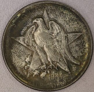 Auction - 1834 Texas Half Dollar Silver Commemorative