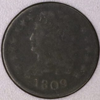 Auction - 1809 Classic Head Half Cent