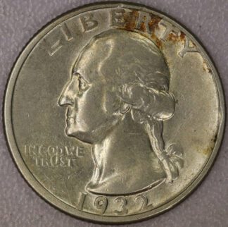 Auction - 1932 D Washington Quarter EF