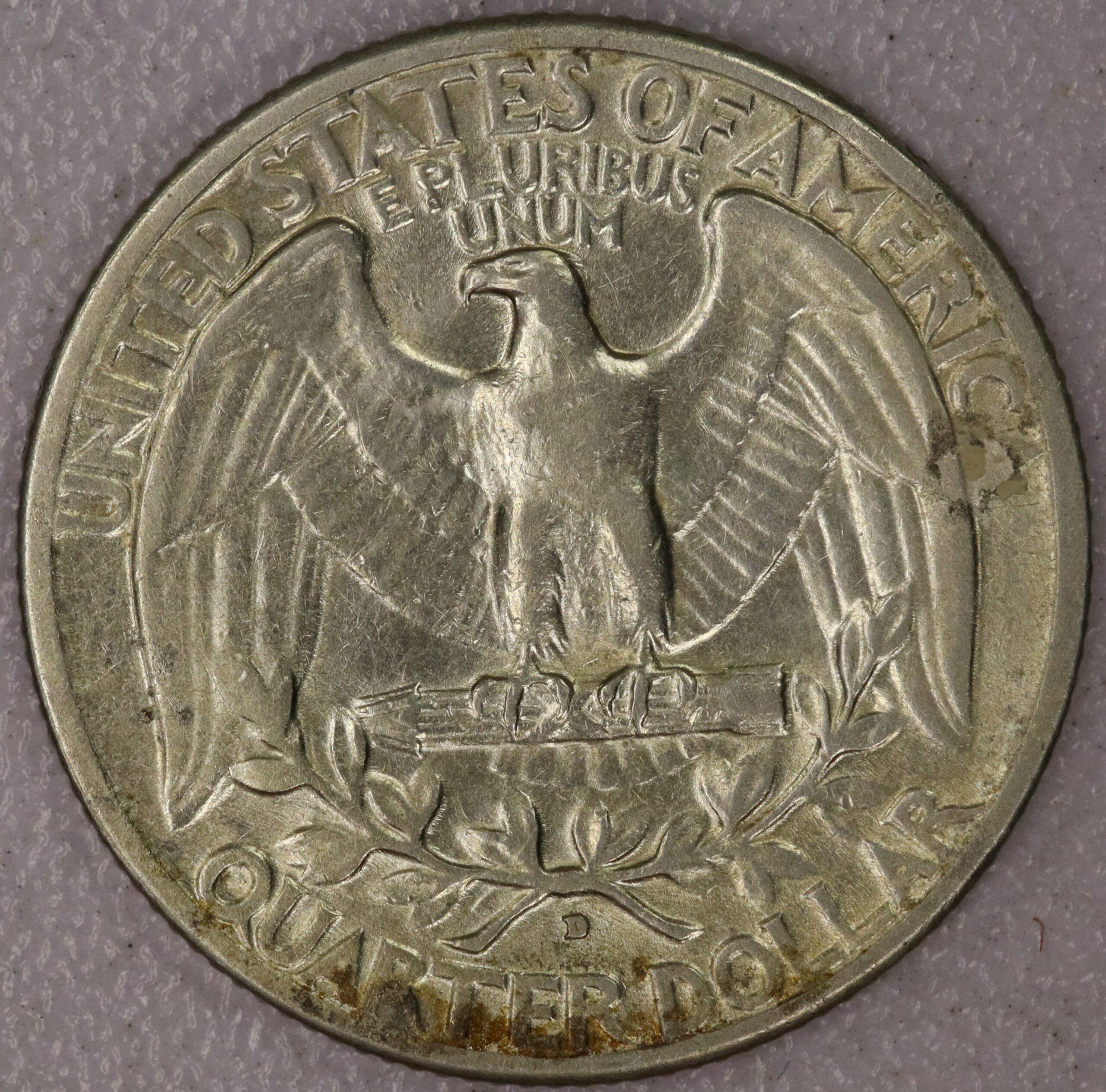 Auction - 1932 D Washington Quarter EF - Image 2