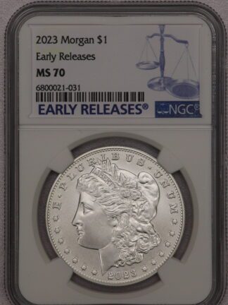 2023 Morgan Dollar Early Releases NGC MS70