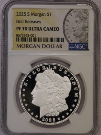 2025S Morgan Dollar First Releases PF70 Ultra Cameo
