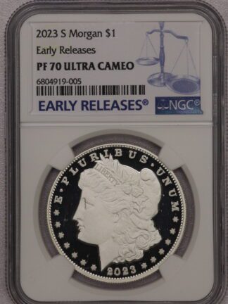 2023S Morgan Dollar Early Releases NGC PF70 UC