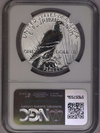 2023-S Peace Dollar Reverse Proof Early Release NGC PF70