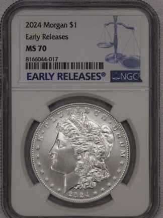 2024 Morgan Dollar Early Releases NGC MS70