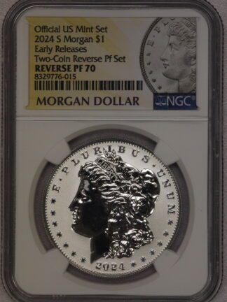 2024 Morgan Dollar Early Release Reverse Proof NGC PF70