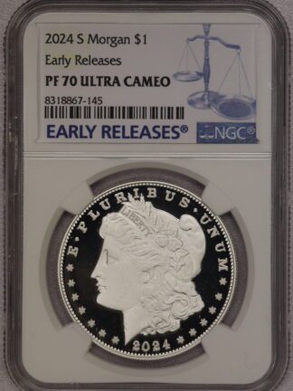 2024S Morgan Dollar Early Releases NGC PF70 UC