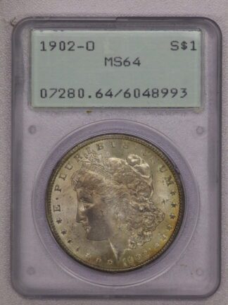 1902-O Morgan Dollar PCGS MS64