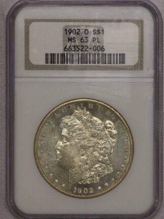 1902-O Morgan Dollar NGC MS63 PL