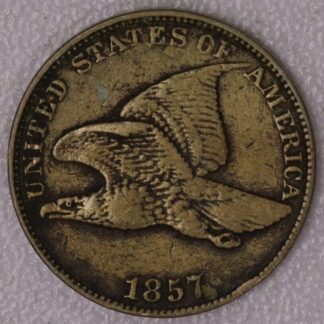 1857 Flying Eagle Cent F-VF