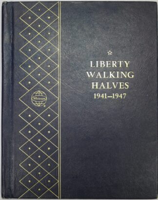 1941-1947 Walking Liberty Half Dollar 20 Coins in a Whitman Bookshelf Album